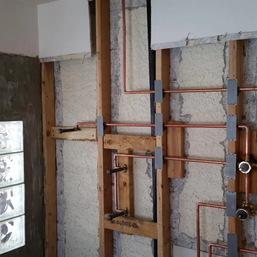 Copper pipe installation for Burst Pipe Repair in Milton